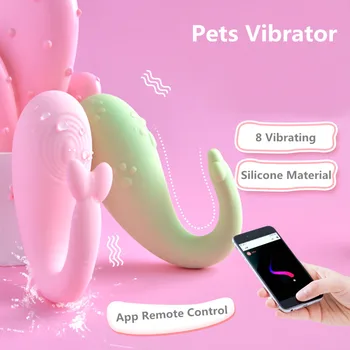 Monštrum Na Dlhé vzdialenosti vzťah Sex App Vibrátor Diaľkové Ovládanie sexuálnu Hračku pre Pár Vibračné Vajíčko Bluetooth Pripojený