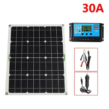 50W Prenosný Solárny Vonkajšie Energie vodovzdorná Solárny Panel Q81F
