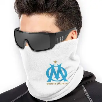 Logo Olympique Marseille Šatku Na Krk Návlek Teplejších Pokrývok Hlavy Cyklistické Maska Marseille Francúzsko Olympique Droit Bleu Mer Nohy Futbal