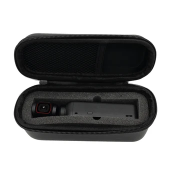 Prenosný Mini Skladovanie Taška puzdro pre DJI Vrecko, 2 Prenosné Gimbal PU Ochranu Vodotesný Box Gimbal Kamery Príslušenstvo