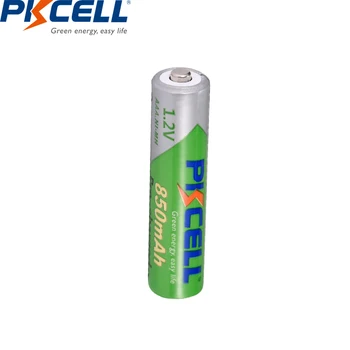 8PCS PKCELL AAA batéria 850mah 1.2 v, NIMH aaa nabíjateľné batérie LSD kontakty batérie a 2KS AA/AAA batérie, držiak na okno