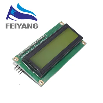 10PCS LCD1602+I2C 1602 Sériové Modrá/Zelená Podsvietenie LCD Displeja 2560 UNO AVR IIC/I2C pre arduino