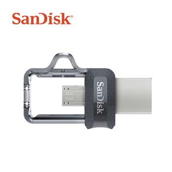 SanDisk USB OTG Pero Jednotky 130mb/s 3.0 Flash Disk SDDD3 16GB Externé Úložné kl ' úč 32GB OTG 64 gb Pamäte Usb 3.0 128 GB