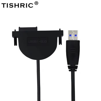 TISHRIC NOVÉ SATA Kábel USB3.0 13PIN SATA NA USB Pevný Disk, Kábel SSD HDD USB Adaptér Pevného Disku SATA Napájanie MOLEX