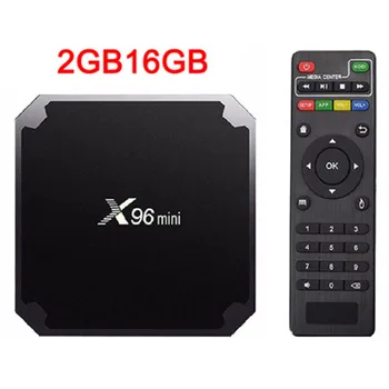 X96 mini tv box 2gb 16 amlogic s905w android smart tv box 7.1 2.4 g wireless wifi 4k hd x96mini media player set-top-box