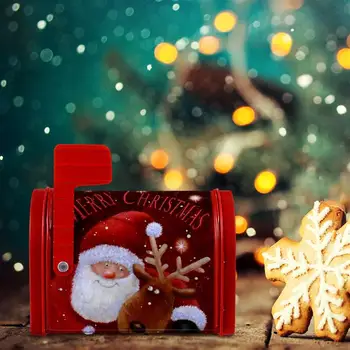 1pc Schránky Vianočné Balenie Box Balenie Box na Darček Strany