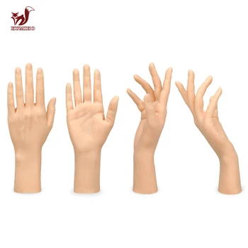 KUMIHO Falošné Ruky, Nechty Praxi Akryl Dospelých Kati Displej Model Pohyblivé Nechty Ľavej Ruke Model Pravej Ruke Model