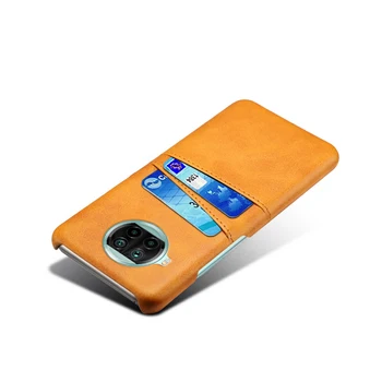Tenký, Ľahký Kožené Kartu Prípade pre Xiao 10 TON Lite 5G 10i POCO X3 NFC Redmi K30S Poznámka 9 9S Pro protiprachový Kryt Späť