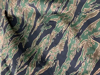 1,5 M Šírka Poľovnícke Taktické Camo Bavlnená Tkanina Tiger Stripe Púštne Kamufláže Handričku pre Vonkajšie