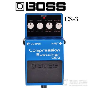 Boss Audio CS-3 Kompresie Sustainer Pedál pre Gitaru s Bonus Zdarma Pedál Prípade