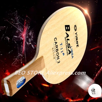 YINHE T11 / T11+ (Balsa Svetlo Hmotnosti Uhlíka) YINHE Stolný Tenis Čepeľ T-11 T11S Pôvodného Galaxy Raketa príkaz Ping Pong Bat Pádlo