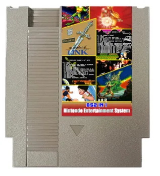 852-v-1 Zmiešané Hra Karty pre NES Video, Herné Konzoly Hry Kazety