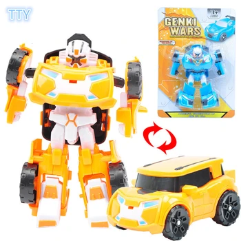 2colors Toboly transformácie Robocar autá hračka 14 cm Kórea kreslené animácie Robot vozidla, hračky pre deti, najlepšie darčeky zadarmo lode