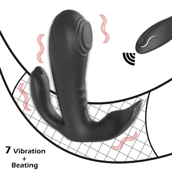 3 Body G Mieste Stimulátor Klitorisu Sexuálnu Hračku, Vibračné Nohavičky Nositeľné Dildo Vibrátor Vibrátor Diaľkové Ovládanie Vibračné Vajíčko