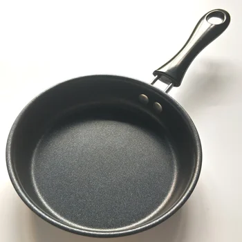 2019 Teflónové Fry Pan, 12cm Omeleta Skillet pre Stovetops a Indukčné, Hard-Annodized Potiahnuté Ľahko Čistí Povrch