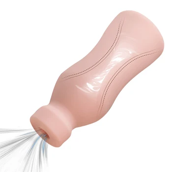 Fľaša Tvar Mužského Masturbácia Pohár Umelé 3D Deep Throat Pocket Pussy Sex Produkty pre Mužov Ústne Fajčenie Pošvy Masturbator
