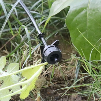 5m~50 m Zavlažovanie Záhrady Sady 8 L Black Tlak Kompenzované Dripper s 4/7mm Hadice pre Poľnohospodárske Dripper Závlahového Systému