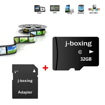 J-box 32 GB TF Karty, Pamäťová Karta 32 GB TF Pamäťovej Karty Flash 32gb cartao de memoria pre Smartphone/Tablet PC/GPS/Fotoaparát