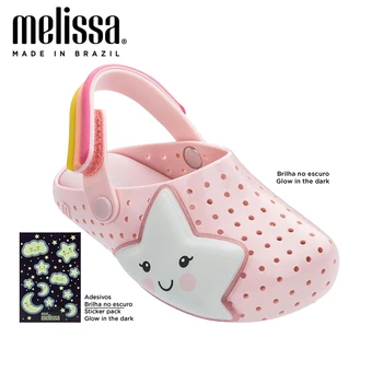 Mini Melissa Star Rocket Boys Sladké Sny Dievča Jelly Topánky Noctilucent Sandále 2020 Detská Obuv Sandále Melissa Deti Princezná