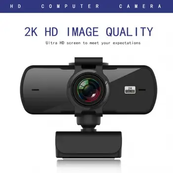 HD 1080P/2K Kamera Mini Počítač PC Webkameru S Mikrofónom Otočná Kamery Pre Live Broadcast Video Telefonovanie Konferencie Práce
