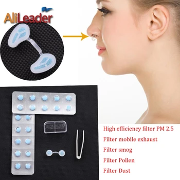 Pre Zdravie Nos Maska Neviditeľné Maska Nos Filtre - Haze Pm2.5 Chrípka, Alergia Ochranu Jamy Zátka Nos Filtra-Vysoká Kvalita