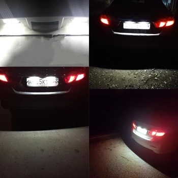 2 ks bez Chýb LED Číslo Auta špz Osvetlenie 12V pre Toyota Corolla E11 Noe Vios SCP4 NCP4 AXP4 Koruny S180