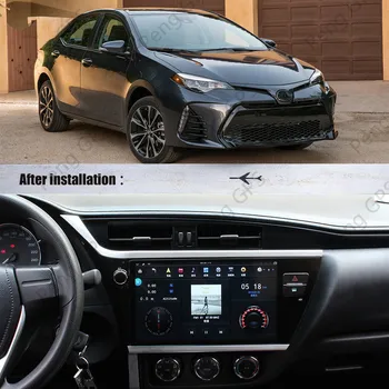 Pre Toyota Corolla Android Rádio 2017 2018 Auto Multimediálny Prehrávač PX6 Stereo Rádio GPS Navi Vedúci jednotky 11.8 palcový Č. 2 DIN DSP