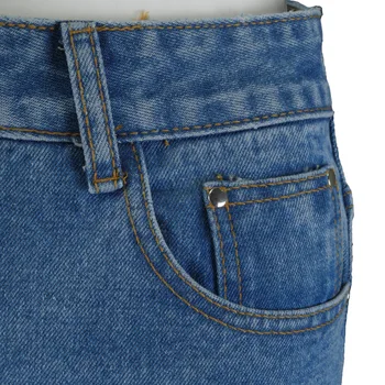 Jeseň a v zime sa Sexi Džínsy obväz vysokej čaká s vrecku dlhé nohavice-jeans pre ženy femme oblečenie