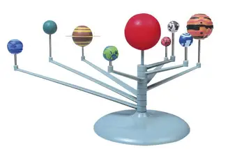 Deti Kreatívne Zábavné Populárnej 3D Plastové Planét Vedy Solárneho Systému Modelu Zostavenie Hračky Vzdelávania Hračky