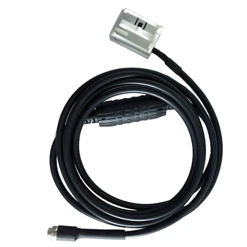 Auto AUX Audio Kábla Line Konektor s Rezistorom 1,5 M 12 Pin na BMW E60 E61 E63 E64 E65 E66 E81 E82 E83 E87 E88 E90 E91 E92 E93