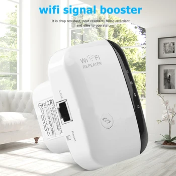 300M Wifi Opakovač Booster Dosahu Bezdrôtového pripojenia zariadenia Extender Signál Antény Booster Prístupový Bod 2.4 GHz Wi-Fi Signálu Zosilňovač