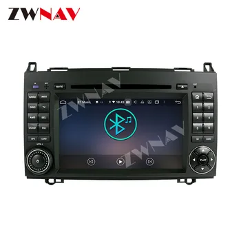 128GB 2 Din Pre Benz A-W169 B-W245 Vito Viano 2009 2010 2011 Android 10 Prehrávač Video Audio Rádio GPS Navi základnú Jednotku Auto Stereo