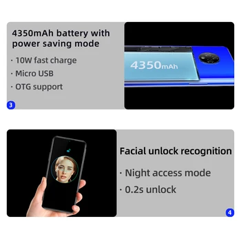 DOOGEE X95 Android 10 4G mobilné telefóny 6.52