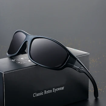 JAXIN Klasické Čierne slnečné Okuliare Muži móda Polarizované Slnečné Okuliare Pán trend nové vodičské outdoor okuliare UV400 gafas de sol hombre