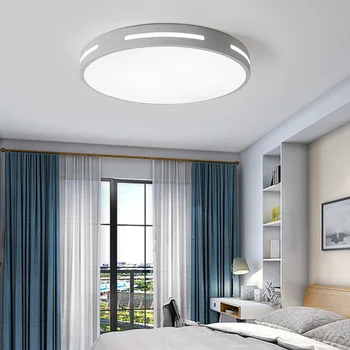 Home Decor Okrúhle Stropné svietidlo Akryl Tienidlo Spálňa LED Lampa Surround Bočné Osvetlenie vydlabaných Obývacia Izba Nordic Moderné