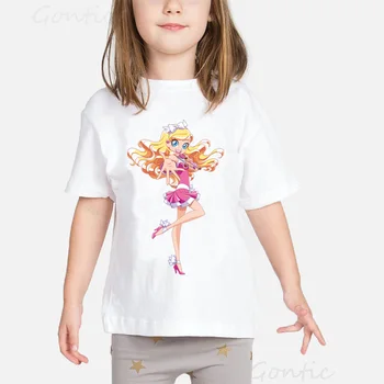 LoliRock Magické dievčatá t shirt Deti Dizajn Legrační Karikatúra Anime Skvelé deti tričko Krátky Rukáv deti Oblečenie oooL097