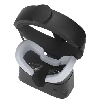 Mäkké Silikónové Očná Maska na Tvár Kryt Pad pre Oculus Rift S VR Headset Priedušná Svetlo Blokovanie Oko Pokrytie Náhradných Dielov