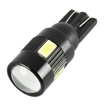 10pcs T10 LED Šírka Svetlo Výmena Zadnej strane Prístrojový Panel Light, Biele Modré Svetlo, Žiarovka, na Rozdiel Svetlo pre T10 W5W 194 T15