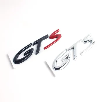 10X 3D Kovov GTS Znak, Odznak, Auto Nálepky