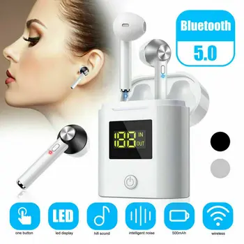 D019 TWS Bluetooth 5.0 Slúchadlá Bezdrôtové Slúchadlá Mini Slúchadlá S Mikrofónom Plnenie Box Sport Hra Headset Pre Smart Telefón