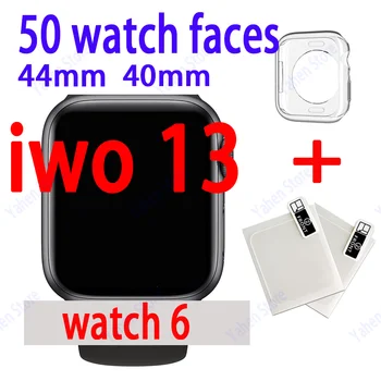Smart Hodinky IWO 13 40 mm 44 mm Série 6 Bluetooth Hovor Srdcového rytmu EKG Smartwatch iwo13 Pre IOS Android PK iwo 12 pro w46 kf88 11