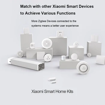 Xiao Aqara Smart Home Súpravy Bránou M1S Hub Dvere Teploty Snímač Pohybu Bezdrôtový Spínač Relé Senzor Vody G2H Fotoaparát Hub