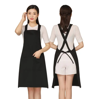 Kórejský módne kuchynská zástera čašník bavlna, kuchárske nohavice žena muž nepremokavá zástera