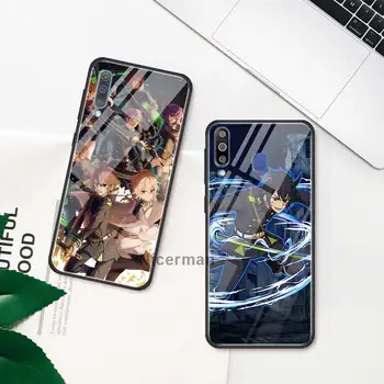 Anime Seraph Konca Sklo puzdro Pre Samsung Galaxy S20 FE S10 5G S10e S9 Plus S8 Poznámka 20 Ultra 10 Lite 9 Telefón Coque Fundas