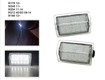 LED Zdvorilosť Lampa Dvere Svetlo Na Mercedes Benz ML, GL GLE C E Trieda W204 W176 W246 W212 W166