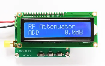 Inteligentný Digitálny RF Power Meter 1MHz na 10GHz -50 až 0dBm RF Signál Meranie Meter Modul