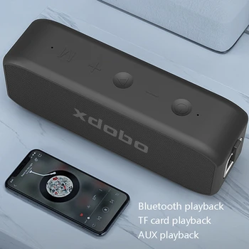 XDOBO Krídlo 2020 Bluetooth Reproduktorov 5.0 Bezdrôtový Bass Reproduktory Typu-C, USB DSP Zvuk TWS Reproduktory 20W Subwoofer, Soundbar