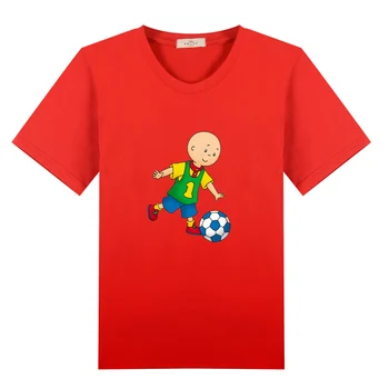 Cartoon Caillou () TShirts letné top Bavlna Krátky Rukáv Deti T-shirt Pre dievča dieťa