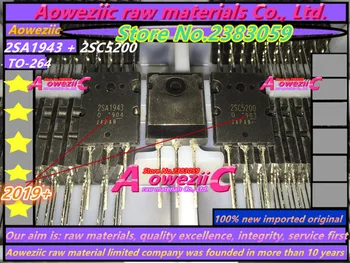 Aoweziic 2019+ 10 ks = 5pair nové dovezené pôvodné 2SA1943 2SC5200 A1943 C5200 NA-264 high-výkon audio zosilňovača