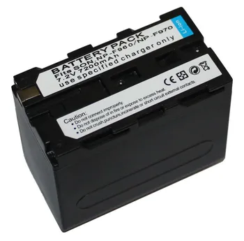 1Pcs 7200mAh NP-F970 Batérie NP F970 F960 NP-F960 NP-F950 pre Sony CCD-RV1 DCR-VX2100 HDR-FX1 HVR-Z1U LED Flash video svetlo